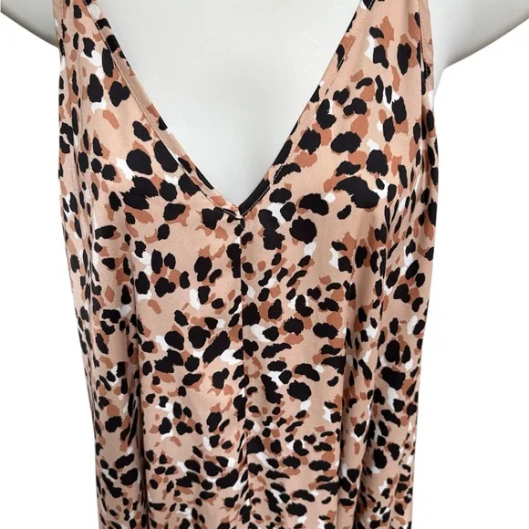 Van Winkle & Co Leopard Print Maxi Slip Dress - Picture 2 of 5